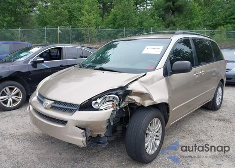 2004 Toyota Sienna Le z USA, uszkodzony, nr VIN 5TDZA23C94S083839